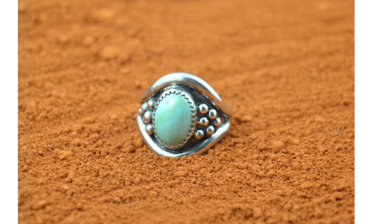 Bague turquoise sleeping beauty